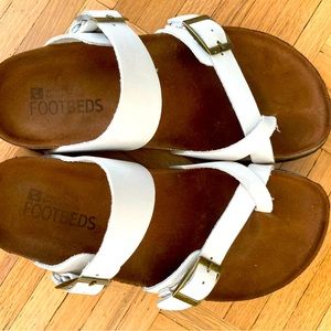 Super Comfy - Like Birkenstocks - White Sandals